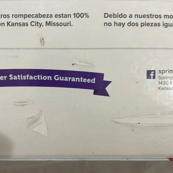 New Sealed Springbok 2000 Piece Jigsaw Puzzle Guitars Six String Symphony 34x42 - Picture 11 of 12